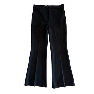 M Missoni Black Wide Leg slight Flare Pant Viscose blend 44 IT / 8 US